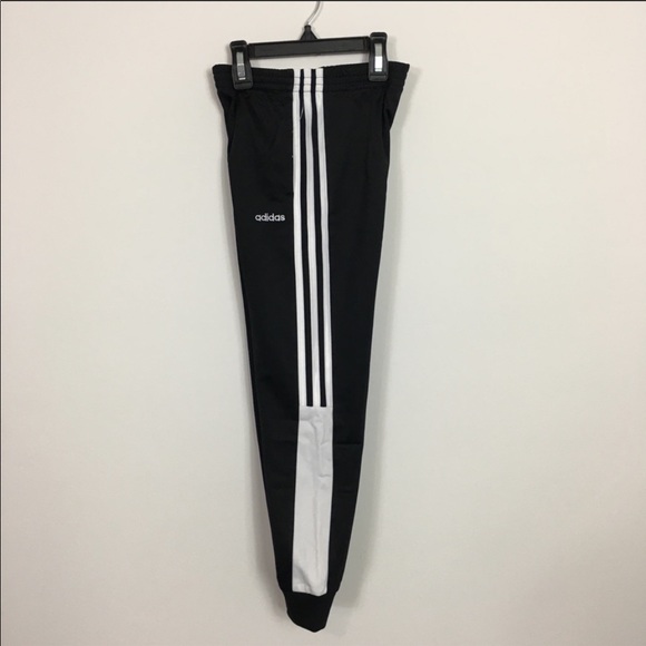 Boys Adidas Black and White Tracksuit - Picture 6 of 6